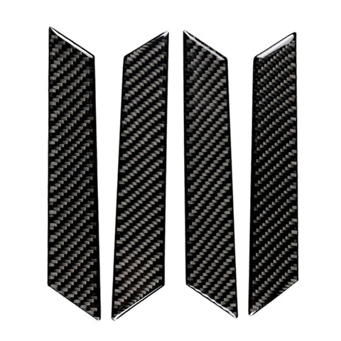 Adesivo decorativo per maniglia per porta in fibra di carbonio per auto per Volkswagen Golf 7 2013-2017, Door Handle