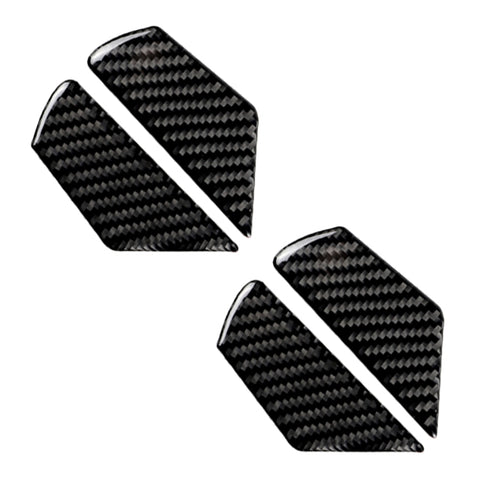 Adesivo decorativo per pannello da polso con maniglia interna per porta in fibra di carbonio per auto per Volkswagen Golf 7 2013-2017, Door Inner Handle Wrist