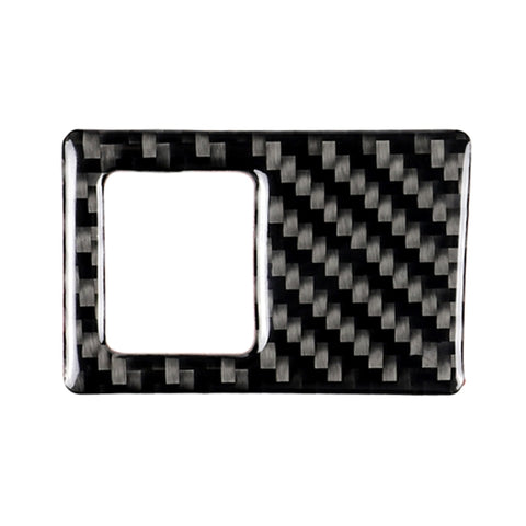 Adhésif décoratif pour le tissu de la lumière d'émergence en fibre de carbone pour voiture pour Volkswagen Golf 7 2013-2017, guide à sinistre, cadre d'éclairage de secours