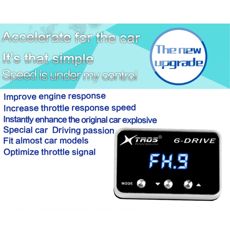 TROS TS-6Drive Throttle Controller for 2014 Ford Everest