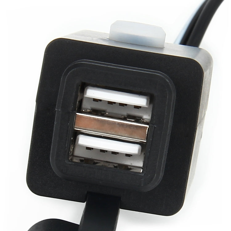 Dual USB Motorcycle Charger for Phones and Tablets