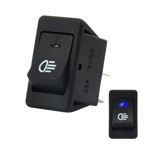Interruttore fedinebbia pour auto LED ON OFF à quatre pressions de 30 Amp 12 Volts
