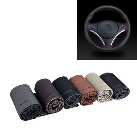 Coprivolante universelle pour voiture en vraie peau de vache à la main La première strate de jeu de cuisine à main avec foro laser en peau de vache