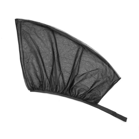 2 pezzi di copertura parasole per finestrino anteriore per auto, filato netto, protezione solare, dimensioni: 75 x 50 cm., Size: 120*70cm - Novalix Store