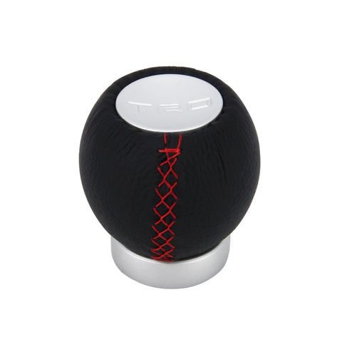 Adaptateur pour pommeau de changement manuel automatique en peau noire avec levier de changement universel en forme de palla pour auto, No Gear Ssign