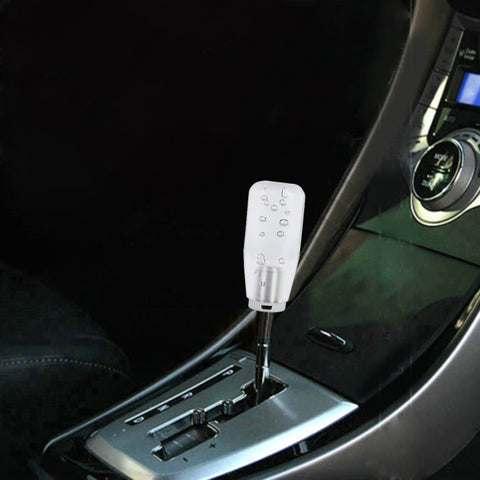 Leva del Cambio Universale con Pomello Trasparente per Camion e Auto