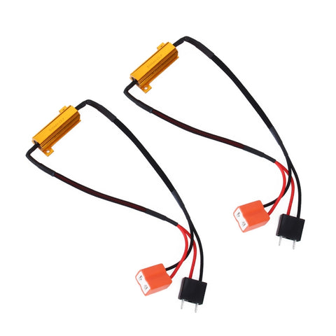 Cavo decodificatore per cancellazione errori Canbus per auto con resistenza di carico H7 50W 6 Ohm, H7