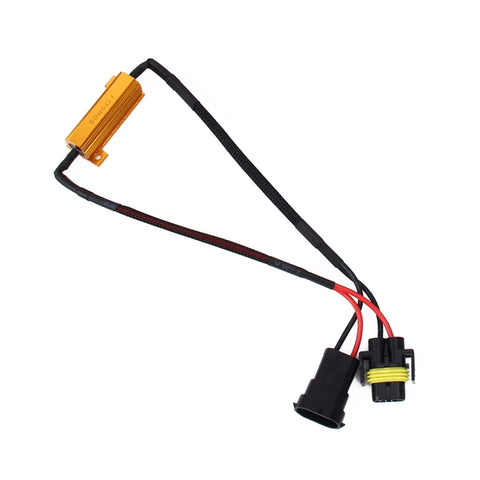 Cavo decodificatore per cancellazione errori Canbus per auto con resistenza di carico H11 da 50 W 6 Ohm, H11