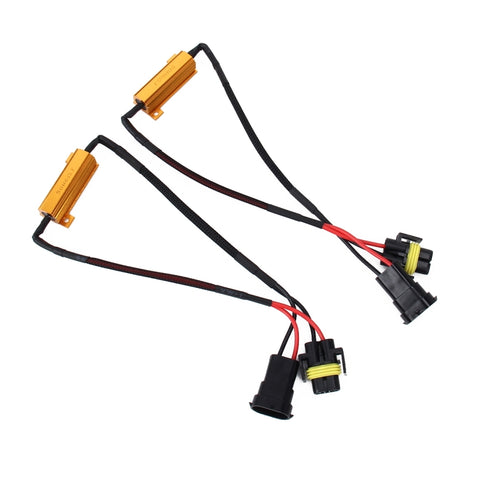 Cavo decodificatore per cancellazione errori Canbus per auto con resistenza di carico H11 da 50 W 6 Ohm, H11