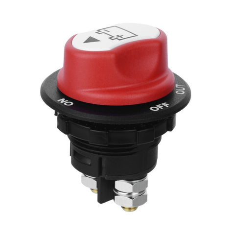 Jtron Interruttore on/off per batteria per auto Interruttor principal per batteria per auto MAX DC 32V 100A CONT 150A INT Utilisation pour auto/fuoristrada/camion, DC 32V 100A