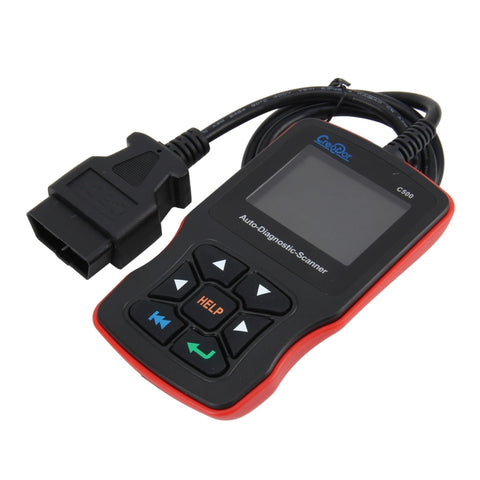 Scanner di codici C500 Display da 320 * 240 pixel Scanner per auto Lettore di codici di errore Aggiornamento scanner Strumento diagnostico automobilistico online, supporto scheda SD, C500