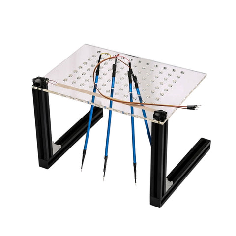 Telaio LED BDM Telaio porta targa LED ECU BDM con 4 penne sonda ECU modificata per KESS, KTAG, FGTECH, BDM100, KTM100, CMD, DIMSPORT AIDS Strumento di ottimizzazione chip ECU automatica, LED BDM Frame