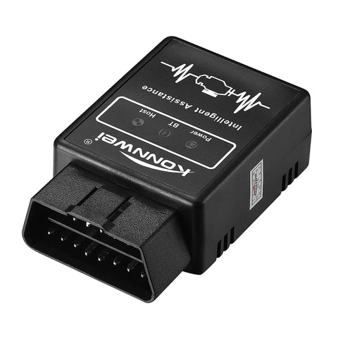 KONNWEI KW912 Téléphone Android dédié OBDII Outils de diagnostic automatique pour voiture Adaptateur pour scanner automatique Outil de numérisation Support 6 protocoles (Vous ne pouvez utiliser qu'une voiture avec une essence 12V), KW912