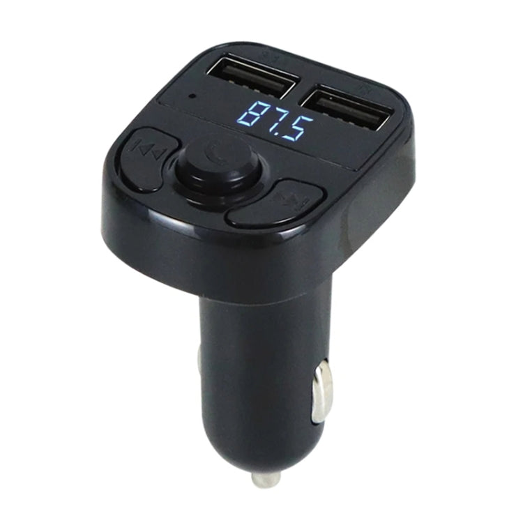 X8 Car MP3 Wireless Stereo FM Transmitter with Dual USB