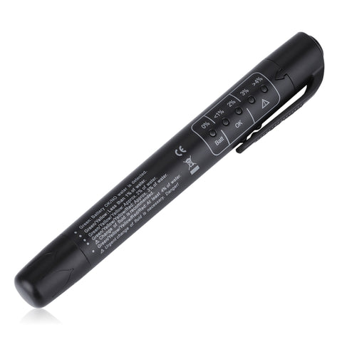 Tester del liquido dei freni Strumento diagnostico per auto 5 LED Strumenti di test del liquido dei freni, 5 LEDs Diagnostic Tool
