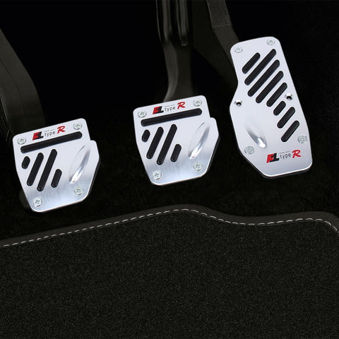 CS-321 Ensemble de couverture pour pastiglie freno et pédale pour auto manuel antiscivolo 3 en 1