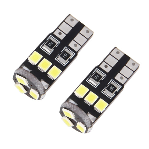 Lampadine LED T10/W5W/194/501 1.5W 90LM 6000K - 2 Pezzi SMD-3528 per