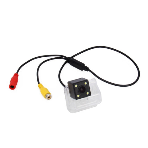 Telecamera di Retromarcia HD Impermeabile 4 LED con Visione Notturna