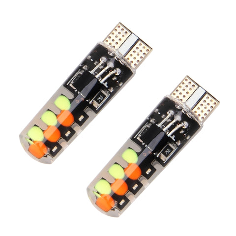 Lampadine LED RGB SMD W5W 194 T10 Multicolori con Telecomando - Set