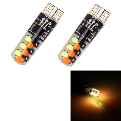 2 lampadine LED RGB SMD W5W 194 T10 multicolori COB 12 con telecomando Lampada targa con luci laterali a cuneo, DC 12V, 2 PCS W5W 194 T10 - Novalix Store