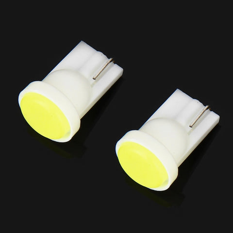 10 PZ T10/W5W/194/501/168 0,4 W 20LM 6500 K COB Lampadine Lampada da lettura per auto Luce d'ingombro, DC 12V, Ice Blue Light, White Light