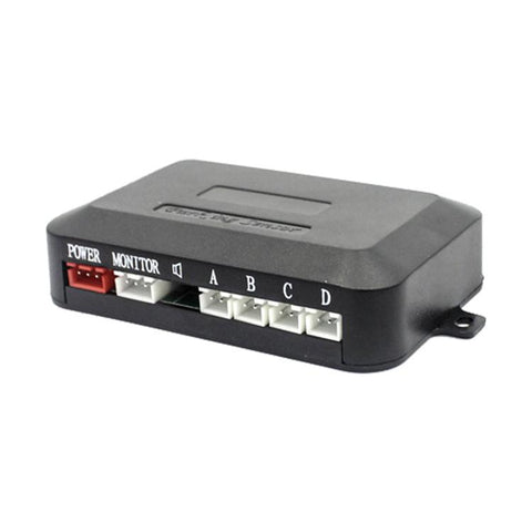 Sistema radar di retromarcia con cicalino per auto - Sistema radar di retromarcia con 4 sensori di parcheggio di qualità premium con display LCD