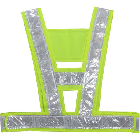 Gilet Riflettente Fluorescente per Sicurezza Stradale e Scuola Guida