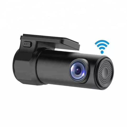 Mini telecamera da cruscotto WiFi Full HD per auto con rilevazione