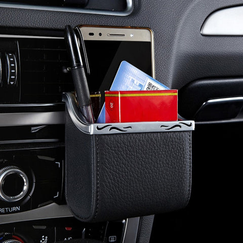 Custodia universale per presa d'aria per presa d'aria per auto, custodia per telefono, Air Vent Storage Box