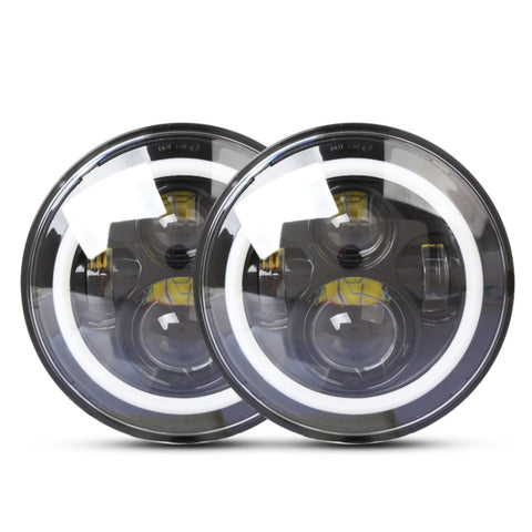 Faro LED CREE 7 Pollici 75W IP68 per Jeep Wrangler JK TJ LJ - 2