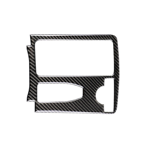 Autocollant décoratif pour panneau de position de l'engrenage avec guide en fibre de carbone pour Mercedes-Benz W204 2007-2013 / W212 2010-2012, position de transmission à droite (W212)