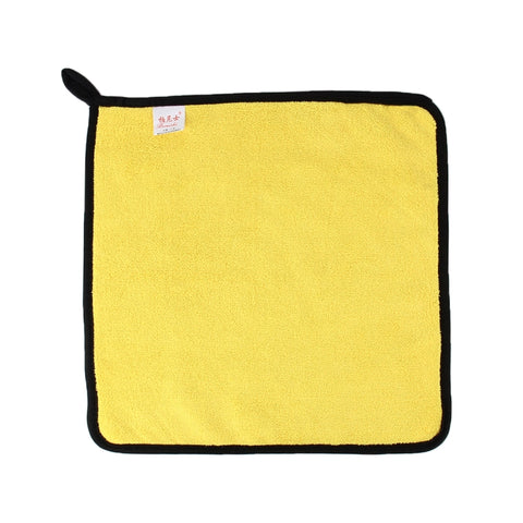 Asciugamano in microfibra per lavaggio auto, 30x30 cm, assorbente e