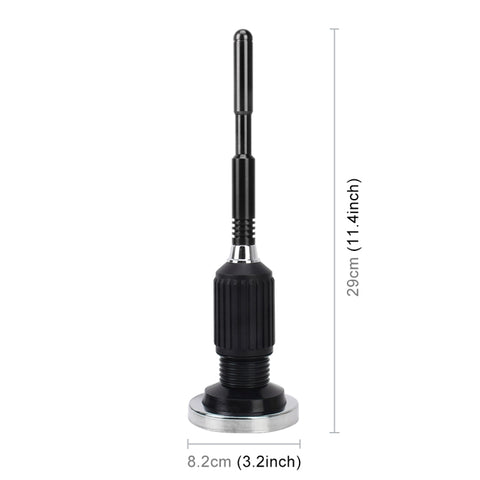 PS-5506 Antenna amplificata per auto con base magnetica per montaggio sul tetto universale per auto AM/FM, PS-5506, 11.4