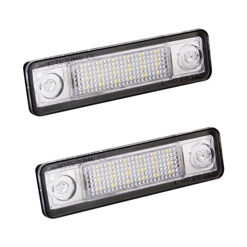 Lampadine LED Targa 12V 2W 120LM 6000K - 2 Pezzi per Opel Astra F, G,