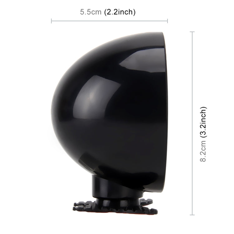 3R-044 Auxiliary Rear View Mirror Car Adjustable Blind Spot Mirror Wide Angle Auxiliary Rear View Side Mirror, 3R-044 (Black), 3R-044 (Silver)          ...