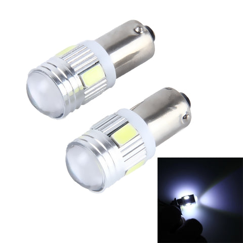 2 PZ BA9S 3W 250 LM 5500K Lampada per luci di ingombro per auto con 6 lampade LED SMD-5630, DC 12V, 3W 250 LM 5500K - Novalix Store