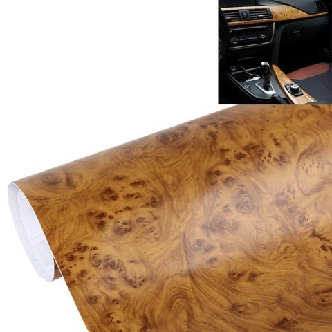 Adesivo in vinile per auto in fibra di carbonio testurizzato lucido, pellicola per decalcomanie, per mobili da cucina, applicazione, dimensioni: 50 cm x 200 cm, Acacia Wood, Glossy Wood Grain B 50cm x 200cm, Glossy Wood Grain A 50cm x 200cm, Oak Wood