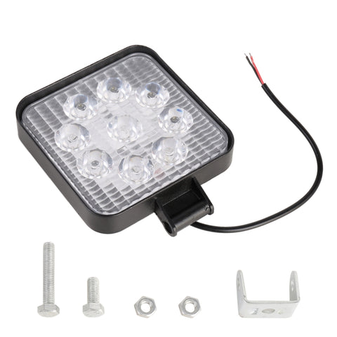 Luci LED da lavoro 27W 2500LM 6000K impermeabili per veicoli e