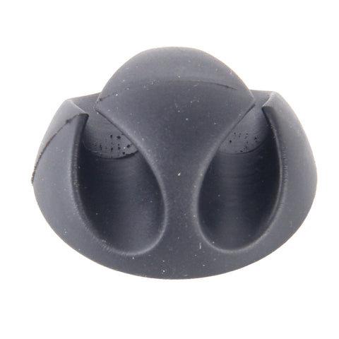 5 clips par cavi à double foro, système de gestion des cavi et solution pour organiser le cavi, 5 clips de câble doubles (marron), 5 clips de câble doubles (noir), 5 clips de câble doubles (gris)