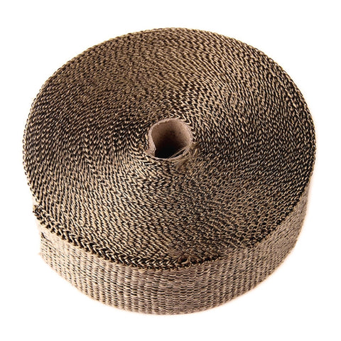 Involucro de scarico en or titanio de 10 m Involucro de scudo termico di scarico del motore automatique Involucro résistant à la chaleur, 10m Titanium Gold