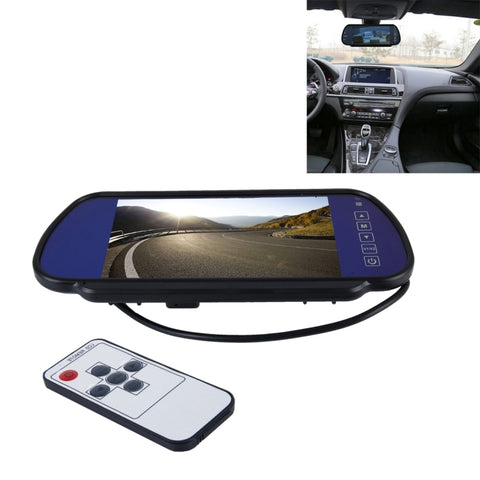 Monitor per auto a colori TFT-LCD da 7 pollici 800 * 480 con retrovisione, supporta la funzione di schermo automatico inverso, 7 pollici 800*480