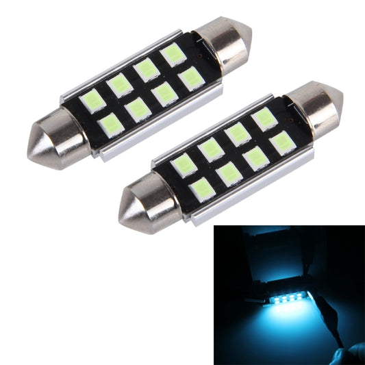 2 PZ DC 12V 2W 41MM 8 LED SMD-3528 Porta bicuspide Decodifica Lampada da lettura per auto Lampada da lettura a LED, 41MM - Novalix Store