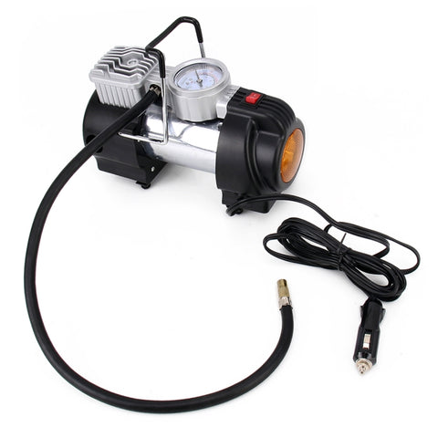 Compresseur d'air portable 4X4 pour camions pesants 12V 150PSI 35LPM Pompe pneumatique Pompe gonflable pour voiture avec lumière de travail pour l'émergence extérieure, pompe gonflable de pneu 12V 85-150 PSI