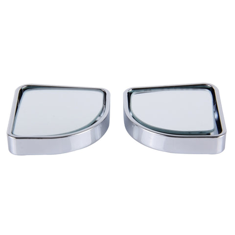 3R-015 Specchietto grandangolare per punto cieco dell'auto, 2 pezzi, diametro: 5 cm, 3R-015 (Silver) - Novalix Store