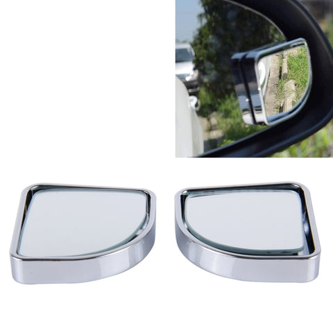 3R-015 Specchietto grandangolare per punto cieco dell'auto, 2 pezzi, diametro: 5 cm, 3R-015 (Silver) - Novalix Store