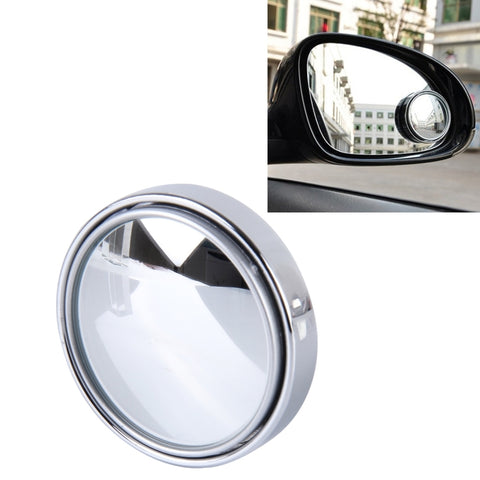 3R-035 Specchietto retrovisore grandangolare per punto cieco dell'auto, diametro: 5 cm, 3R-035 (Silver) - Novalix Store