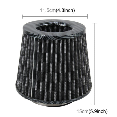 Filtro dell'aria universale stile testa a fungo HKS de 7,8 cm par auto, HKS 7.8cm