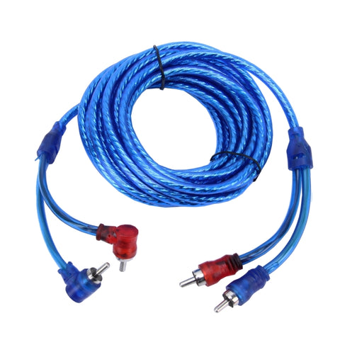 YH-128 1200W Amplificateur pour appareil photo d'alimentation audio Kit d'installation de câblage caisson de basses avec interconnexion RCA avec de nouvelles fonctions, Câble d'alimentation audio pour amplificateur de voiture