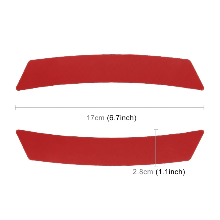 Car Wheel Eyebrow Stickers - 2 PCS Decorative Strips