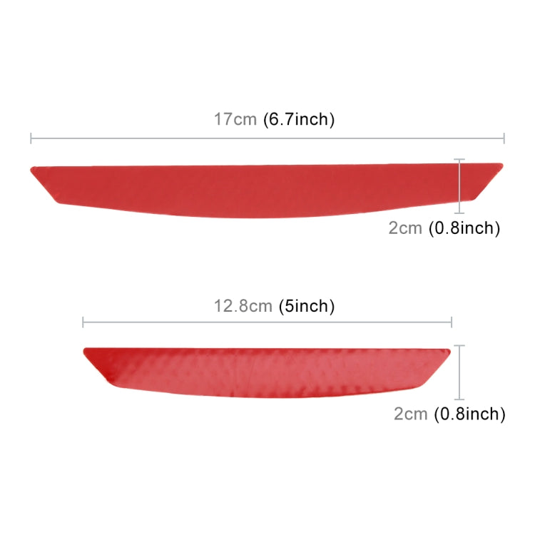 Universal Car Door Anti-Collision Strips - 4 Pack Protection
